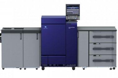 Kolorowy system produkcyjny do druku cyfrowego AccurioPress C6085/C6100 od Konica Minolta